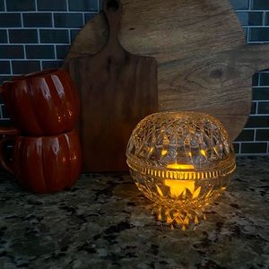 Indiana Glass Mt. Vernon Clear Fairy Lamp